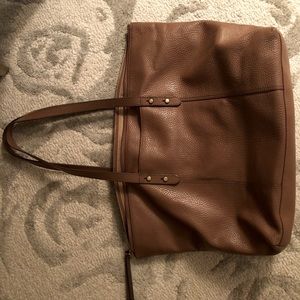 Beautiful Leather Fossil Tote